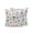 white, variant on 1 Pack Outdoor Throw Pillow, Nautical Coastal Waterproof Pillow with Insert Included, Watercolor Ocean Turtle Coral Starfish Beige Decorative Accent Cushion Sofa Pillows for Patio Porch, 16 x 16 In