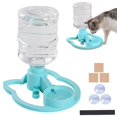thumbnail image 2 of Gravity Cat Water Dispenser Stand, Spill-Proof Pet Water Bowl Base with 3 Suction Cups - Filter-Free & No Electricity Automatic Waterer Attachment for Standard Bottles, 2 of 8