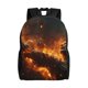 thumbnail image 1 of Fotbe Cool Fire Man Mochila de Viaje para Laptop, Mochila Ejecutiva Delgada y Resistente 15.6", 1 of 8