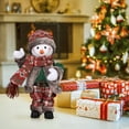 thumbnail image 4 of Stijggn Christmas Plush Stuffed Decor Christmas Decorations Santa Claus Plush Doll Reindeer Stuffed Animal Snowman Christmas Stuffed Animal Thanksgiving Halloween Tabletop Décor, 4 of 8