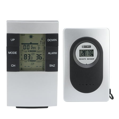 

Clock Snooze Function Thermometer Hygrometer Clock For Bedroom Baby Room