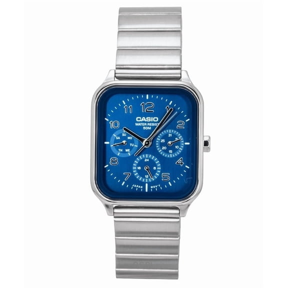 Casio Standard Analog Stainless Steel Blue Dial Quartz MTP-M306D-2AV Men's Watch