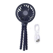 Mini Hand-held Octopus Clip Fan Foldable Storage Design 360° Rotation Function Portable Clip Silent Electric Fan