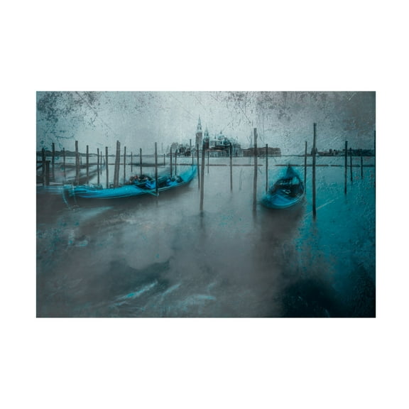 Canvas Wall Art - Carmine Chiriaco 'Venice' Wall Art for Living Room, Bedroom, or Office Décor by Trademark Fine Art - 19 x 12 Inches