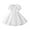 White, variant on LLYWEY Girls White Dress, Toddler Girl Collared Short Sleeve Casual Dresses, Big Kids Elegant Lace A-Line Formal Wedding Party Dresses for 2-14 Years, Style BY-13, White, 4T