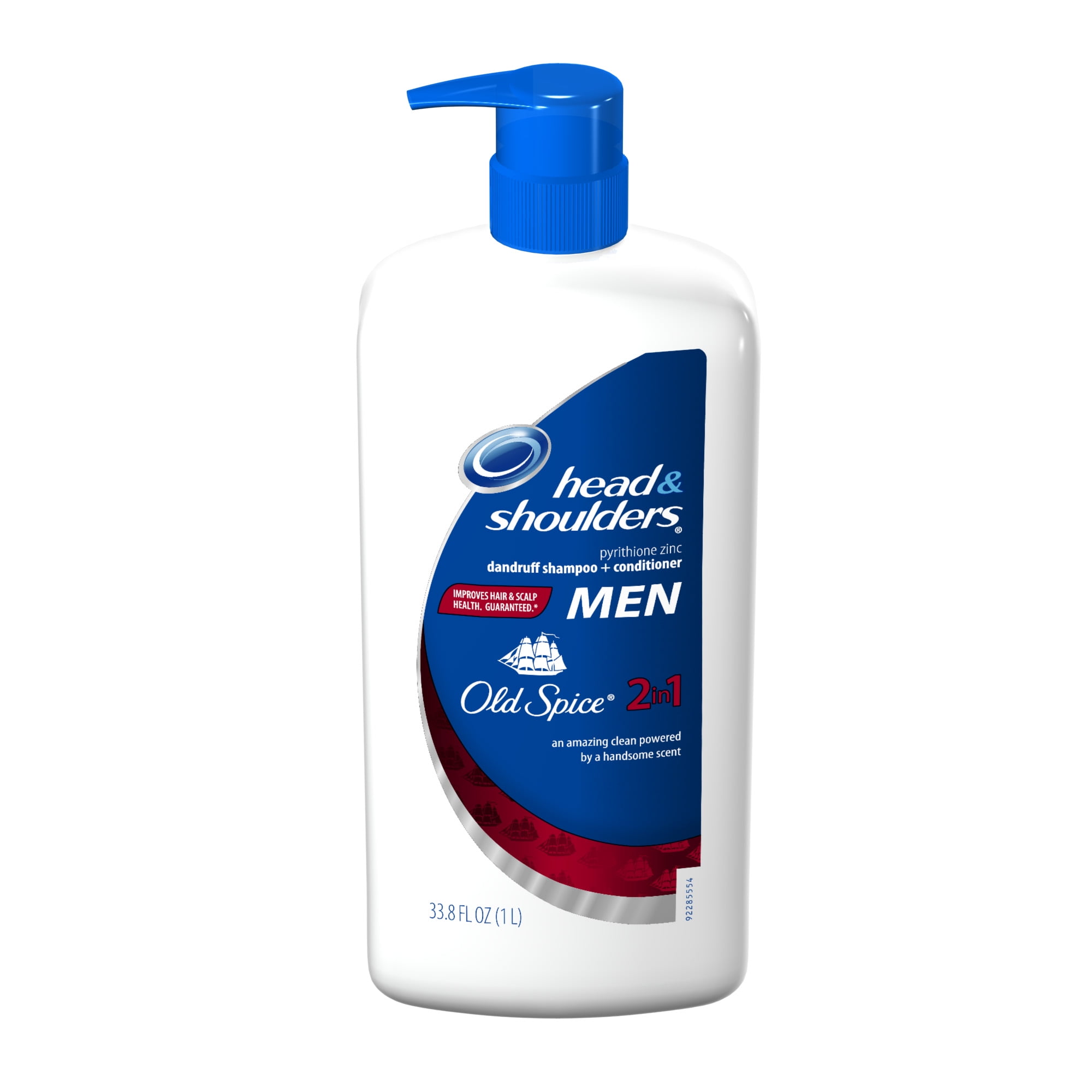 Head and Shoulders Old Spice 2-in-1 Dandruff Shampoo + Conditioner for Men 33.8 Fl Oz