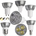 thumbnail image 2 of Bombilla LED regulable GU10, E27, E14, E12, B15, B22, GU5.3, reemplazo de lámpara halógena de 30W, CA 110V, 220V, 2 of 4