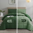thumbnail image 6 of 3Pcs Down Alternative Comforter Set Queen Size, All Season Reversible Comforter with Two Shams, 6 of 8
