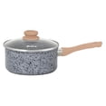 thumbnail image 4 of Olla HUDSON Aluminio Forjado Antiadherente Granito 20cm con Tapa cristal, 4 of 8