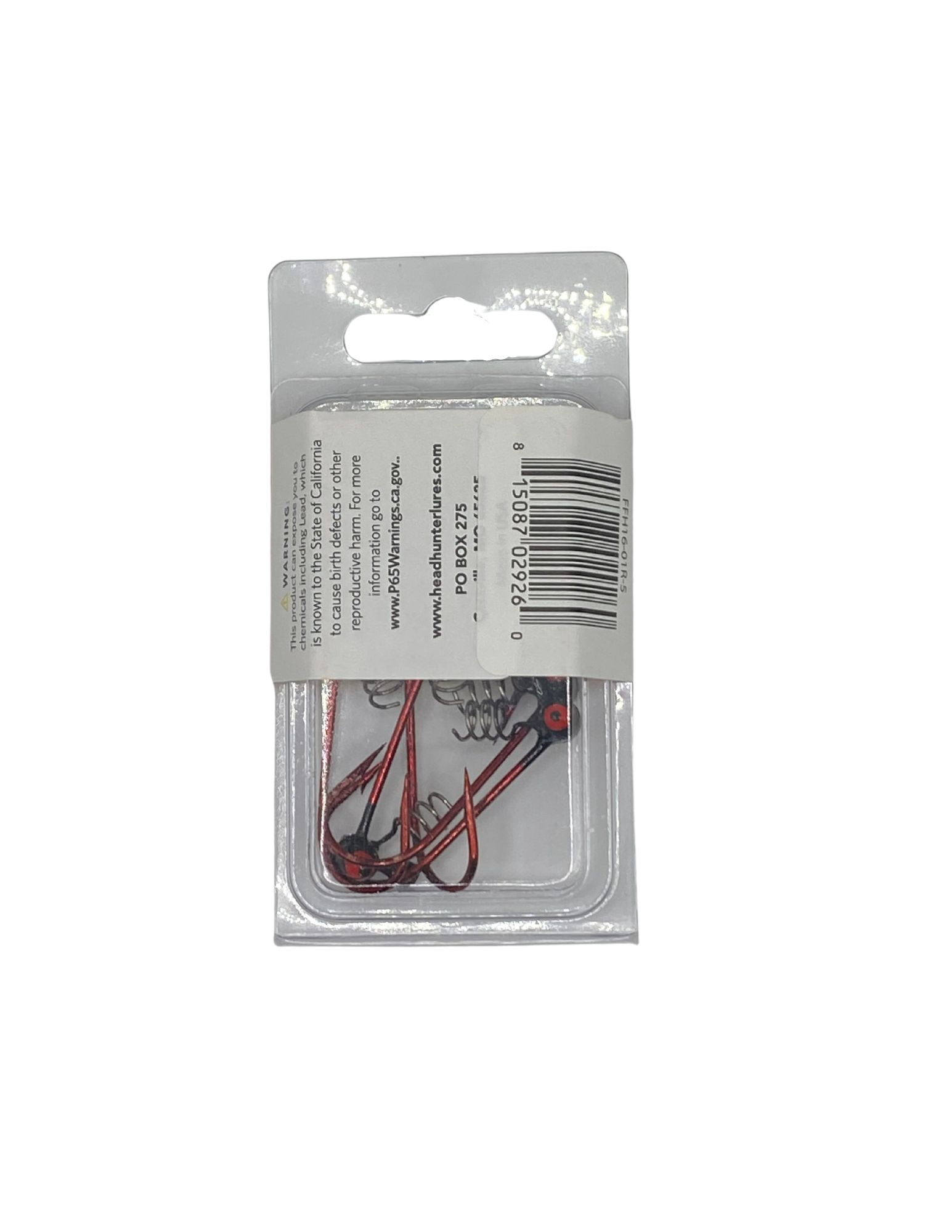 Headhunter Lures, Finesse Football Jig Head, Black, 1.16oz, 5ct