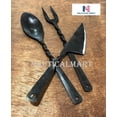 thumbnail image 3 of NauticalMart Forged Blacksmith Medieval Dining Hall Eating Utensils Viking Feastware, 3 of 8
