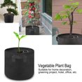 thumbnail image 4 of Standard 3.0 Polypropylene Webbing Plant Grow Bag Vegetable Plant Bag Fabric Balcony Plant Vegetable For Home Decoration Greening Project 10 Gallon 40Dx30H, 4 of 8