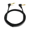 thumbnail image 3 of 1/4 Inch 635mm Right Angle Guitar 15m Mono Audio Jack for Musicians and, 3 of 4