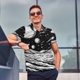 thumbnail image 4 of Fotbe Cosmic Landscape Celestial Art Camiseta Polo de Golf para Hombre con Estampado – Camisa Deportiva Transpirable con Cuello Abotonado-Medium, 4 of 6