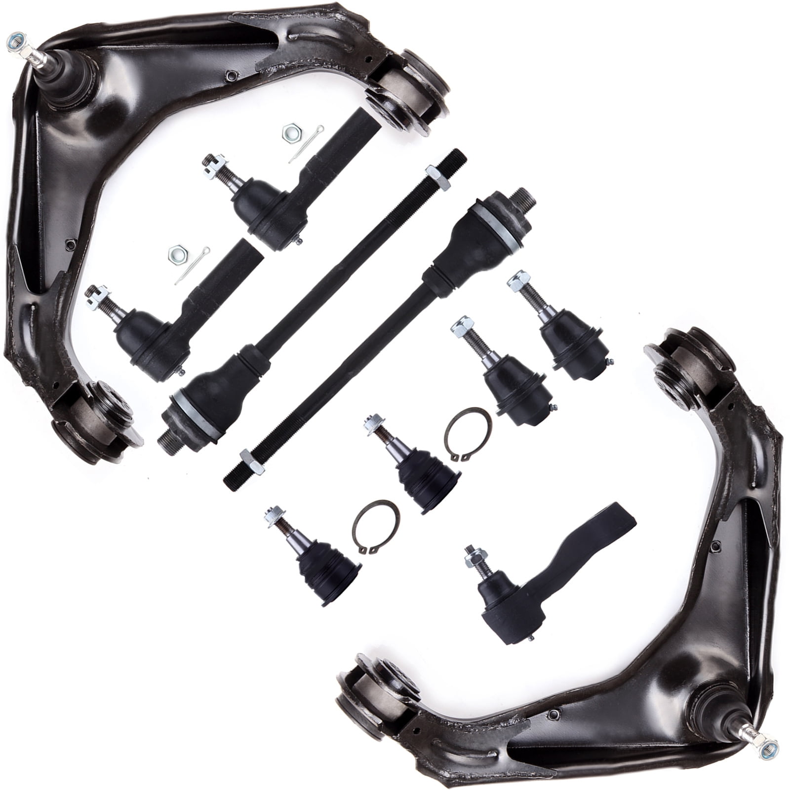 SCITOO 11pcs Front Suspension Kit Tie Rod Ends Steering Idler Arm Ball