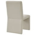 thumbnail image 6 of Side Dining Chair, White, Fabric, Bar Pub Cafe Bistro Dining Kitchen Hospitality Restaurant, Modern Contemporary, HB37774, 6 of 9