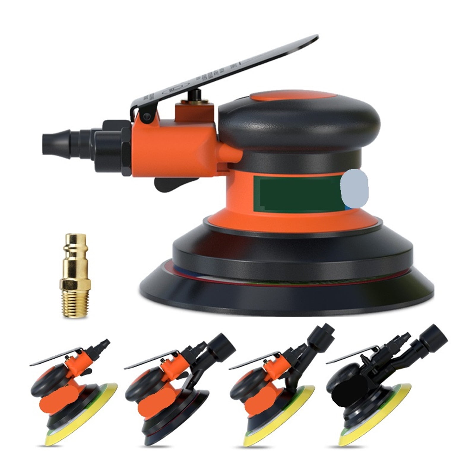 Pneumatic Orbital Sander Air Grinder,125mm/150mm Vacuum Eccentric Polishing/Grinding Machine Pneumatic Tools ,Widely Use