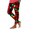 thumbnail image 2 of Womens Pants Christmas Printed Leggings Yoga Casual Pants Leggings,Pants for Women Plus Size Multicolor XXXL, 2 of 5