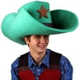 thumbnail image 2 of Clown Antics Super Size 50 Gallon Cowboy Hats - Green (28"), 2 of 3