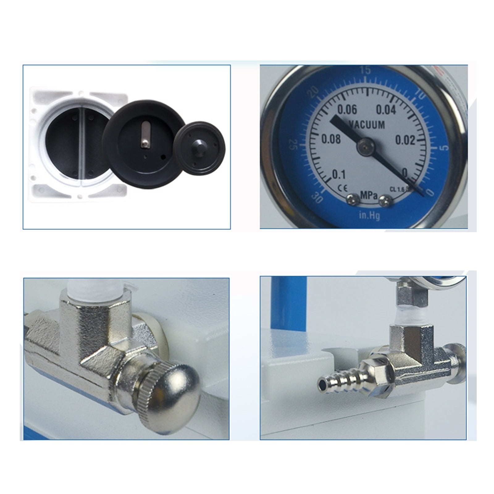 Diaphragm Vacuum Pump Laboratory Suction Filter Positive And Negative Pressure Small Multi-tap Anti-corrosion Oil-free Pump ,Easy to Use