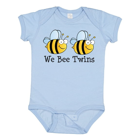 Inktastic We Bee Twins Boys or Girls Baby Bodysuit