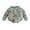 Blue Green, variant on LMLYSoH Baby Girls Boys Sweatshirts Rompers Thanksgiving Clothes Turkey Letter Pumpkin Print Crew Neck Long Sleeve Toddler Bodysuits