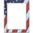 thumbnail image 1 of Flag Border Letterhead Laser & Inkjet Printer Paper (25 Pack), 1 of 3