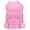 Light Pink, variant on Pet Dog and Cat Dress Rhinestone, "Heart Crossbones"