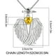 thumbnail image 3 of Collar de alas de ángel, moderno y femenino., 3 of 6