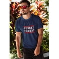 thumbnail image 2 of Old Glory Mens Sunday Funday New York Short Sleeve Graphic T Shirt, 2 of 6