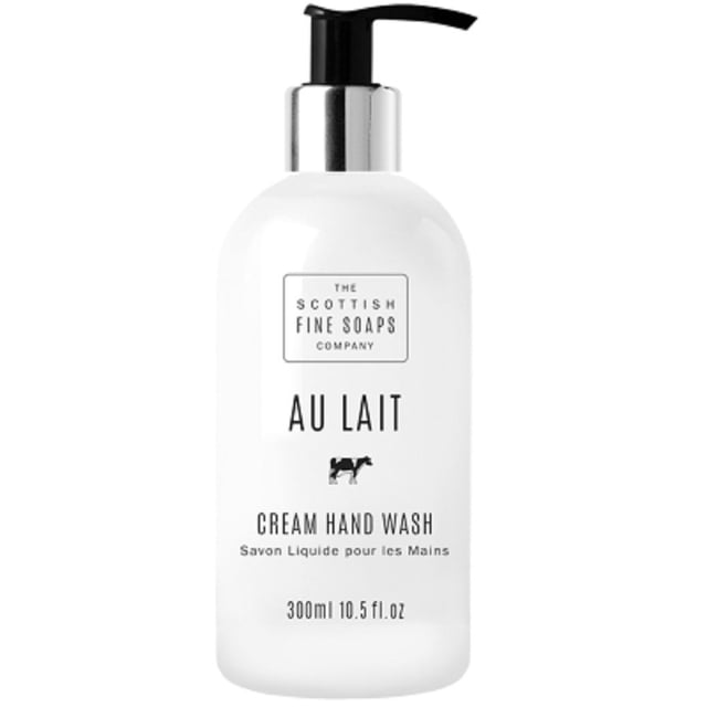 Scottish Fine Soaps Au Lait Crema Lavado de manos Almendra 10.5 onzas