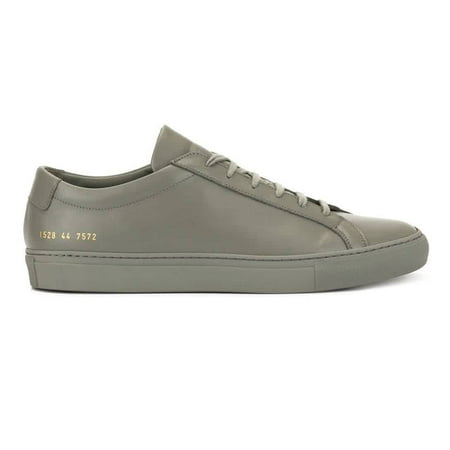 Common Projects Grey Original Achilles Low Top Sneakers, Brand Size 40 (US Size 7)