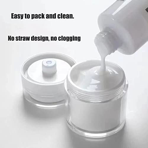 Cream Jar Vacuum Bottle, Airless Pump Jar Bottles Lotion Dispenser With Empty Travel Spray Bottle