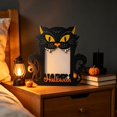 thumbnail image 6 of Halloween Decor Wooden Picture Frame Halloween Party Favors Classic Seasonal Pattern Photo Frame Desktop Decorative Frame For Indoor Household Tabletop, 6 of 7