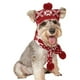 thumbnail image 4 of Gorro y bufanda de punto para disfraz de perro navideño, accesorios bonitos para disfraz de mascota, ropa cálida de invierno para gato, 4 of 5