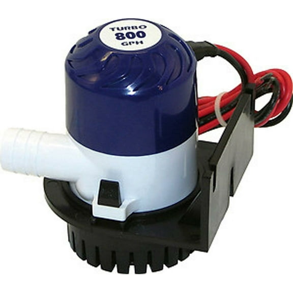 BOATER SPORTS - BILGE PUMP: AUTOMATIC 800 GPH - NOTE: 3/4 INCH HOSE - 57420