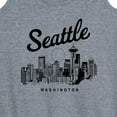 thumbnail image 3 of Instant Message - Seattle Washington - Women's Racerback Tank Top, 3 of 6