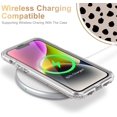 thumbnail image 5 of ESDOT Étui pour iPhone 14 Plus avec Protecteur d'Écran Intégré, Couverture Robuste de Qualité Militaire avec Motifs à la Mode pour Femmes, 5 of 5