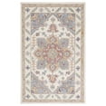 thumbnail image 2 of SAFAVIEH Metro David Medallion Area Rug, Ivory/Rust, 4' x 6', 2 of 2