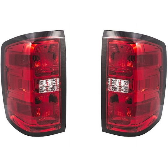 Tail Light Assembly - Compatible with 2014 - 2015 Chevy Silverado 1500