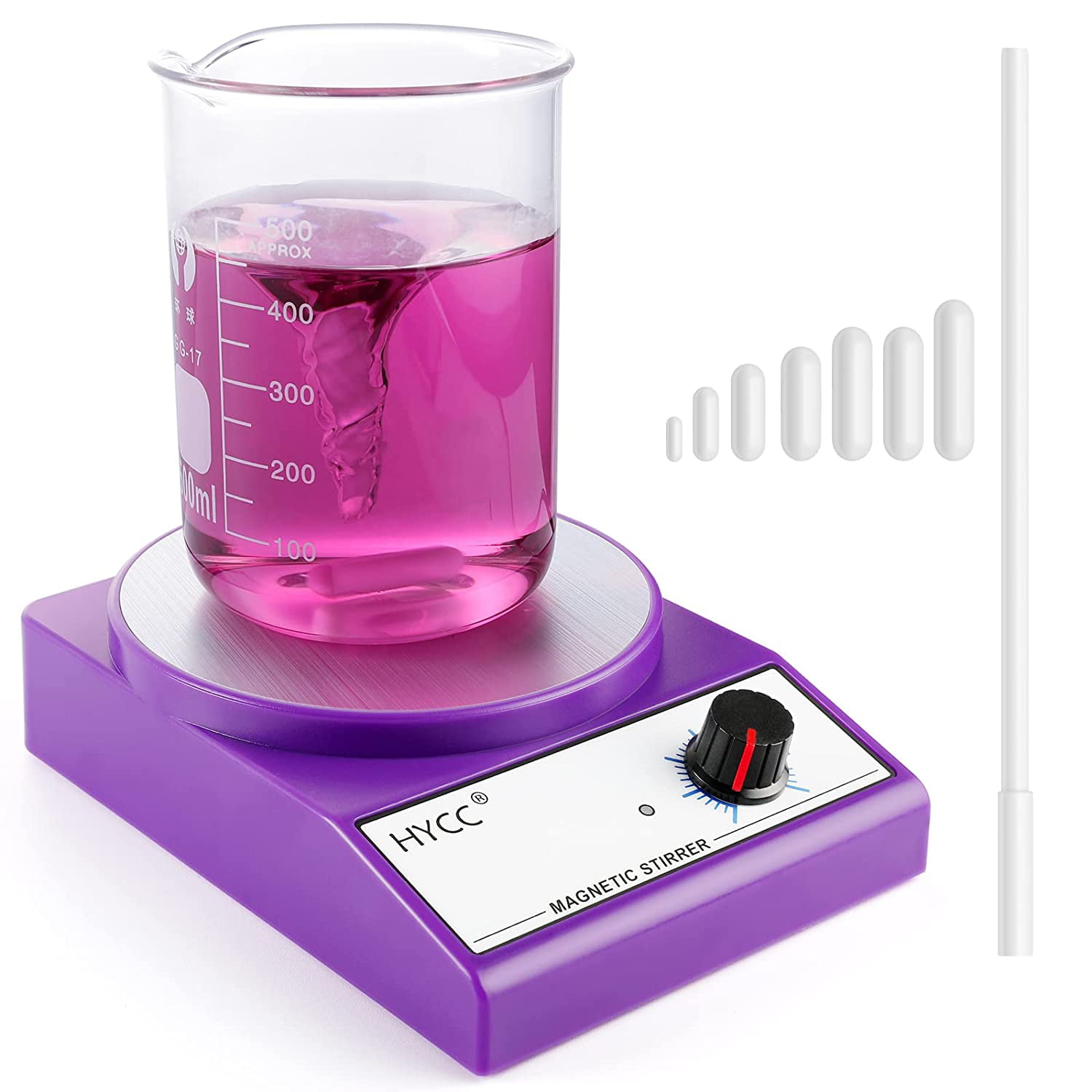 Laboratory chemistry magnetic stirrer magnetic mixer with stir bar 3000 rpm