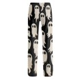 thumbnail image 5 of Fabrcox Halloween Womans Pajama Pants Funny Ghost Pumpkin Candy Women Sleep Pants Fall Winter Festival Comfy Womens Lounge Pants M, 5 of 5