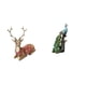 thumbnail image 1 of Figuras de renos,Figuras de reno,alce,ciervo,estatua,decoración del hogar,Figura de escritorio,Estante de estatua de pavo real para escritorio,decoración del hogar,Figura decorativa creativa, 1 of 8