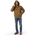 thumbnail image 2 of Wells Lamont Men's Workwear Insulated Duck Quilted Lined Full Zip Hoodie, Size M-3XL, 2 of 12