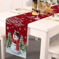 thumbnail image 4 of Decoraciones navideñas para la mesa de la cocina para reuniones familiares en interiores, banderas de mesa navideñas, 4 of 5