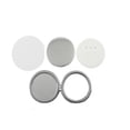 thumbnail image 2 of 58mm 20pc Double Sided Folding Vanity Mirror Exquisite Gift Blank Button Bad Parts Maker Blank Material Bag Diy ,Easy to Install, 2 of 5