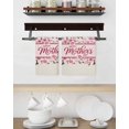 thumbnail image 3 of Happy Mother's Day Kitchen Dish Towels for Drying Dishes Set of 2, Pink Floral Buffalo Plaid Burlap Waffle Weave Microfiber Hand Tea Bathroom Towels Quick Dry & Absorbent Towel 15.7x23.6, 3 of 7