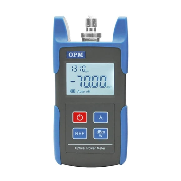 Primeda-telecom Fiber Optic Power Meter Tool Optical Tester SC/FC Adapters, Portable Design