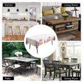thumbnail image 4 of YAOMOBB Birthday Party Decoration Supplies Disposable Premium Decorative Tablecloth 10 Pcs Waterproof Tablecloth for Rectangle Tables 72 x 54 Inch, 4 of 7