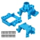 thumbnail image 1 of Caja de cambios delantera y trasera de aleación de aluminio para coche HSP 94122/177/188/06045/06046/122275 1/10 RC, 1 of 8